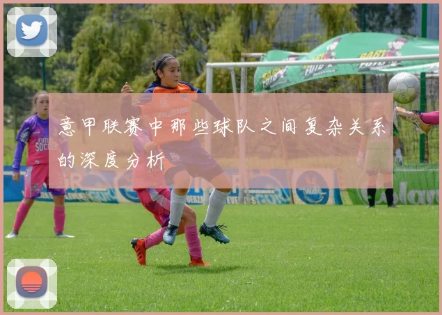 意甲联赛中那些球队之间复杂关系的深度分析