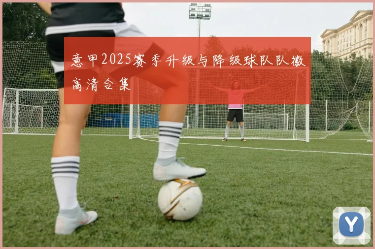 意甲2025赛季升级与降级球队队徽高清合集